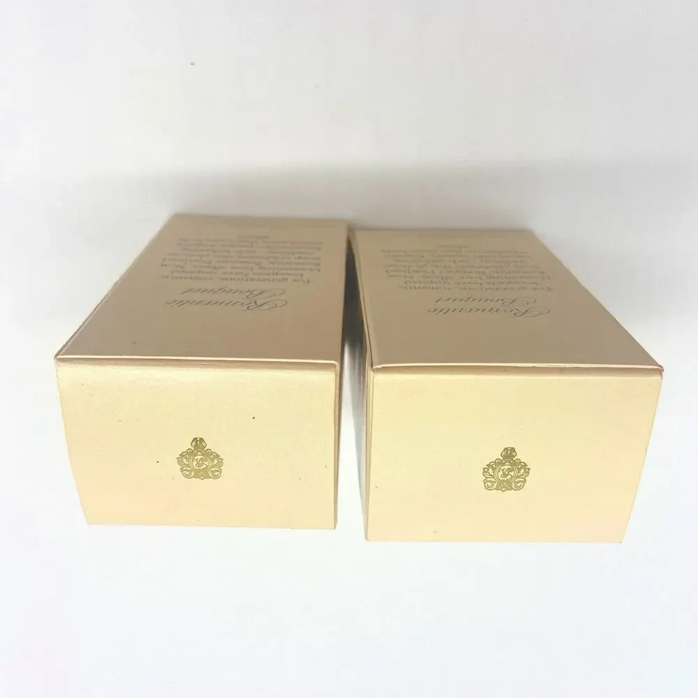 Vtg (2) Victoria's Secret Wild English Garden~Romantic Boutique~soap bar 3.5 oz